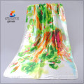 LINGSHANG 2015 new design fashion summer lady print chiffon scarf wholesale